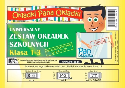 Komplet okładek kl.1-3