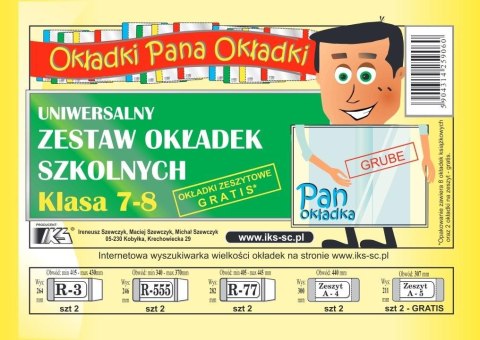 Komplet okładek kl.7-8