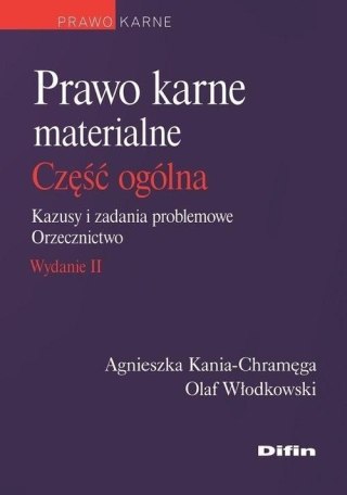 Prawo karne materialne. Część ogólna