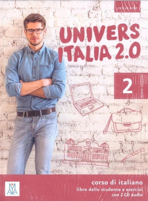 UniversItalia 2.0 B1/B2 podr. + ćw + 2CD