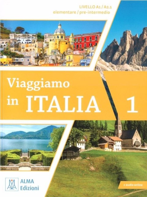 Viaggiamo in Italia A1-A2.1 podręcznik + audio