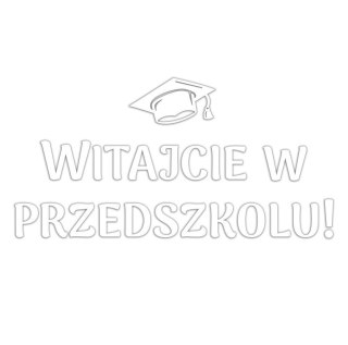 Dekoracje szkolne - Witajcie w przedszkolu XXL