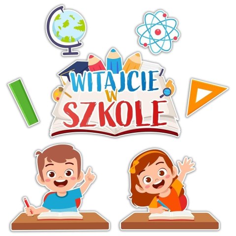 Dekoracje szkolne - Witajcie w szkole XL 9el