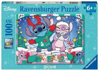 Puzzle 100 Disney Stitch Święta