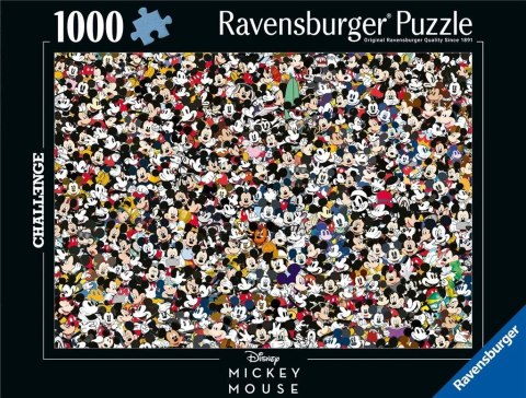 Puzzle 1000 Challenge. Myszka Miki