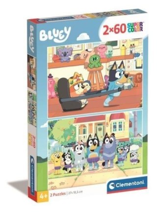 Puzzle 2w60 Super Kolor Bluey