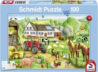 Puzzle 100 Wesołe gospodarstwo G3