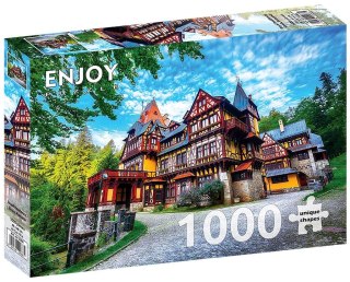 Puzzle 1000 Zamek Pelisor, Sinaia, Rumunia