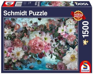 Puzzle 1500 Kwiaty pod wodą