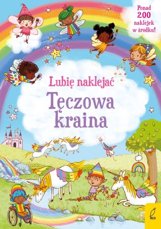 Tęczowa kraina. Lubię naklejać