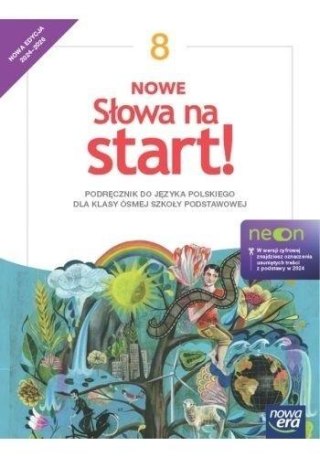 J.Polski SP 8 Nowe Słowa na start neon Podr w.2024