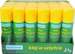 Klej w sztyfcie 21g (24szt)