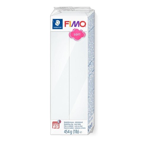 Masa termoutwardzalna Fimo 454g biały