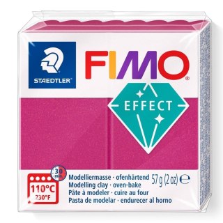 Masa termoutwardzalna Fimo 57g bordowy metaliczny