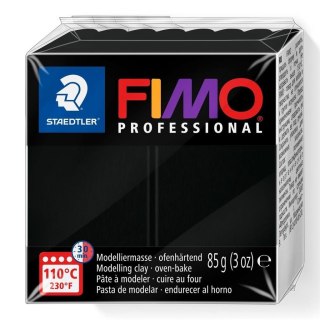 Masa termoutwardzalna Fimo 85g czarny