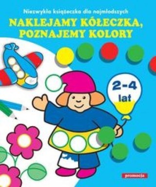 Naklejamy kółeczka poznajemy kolory