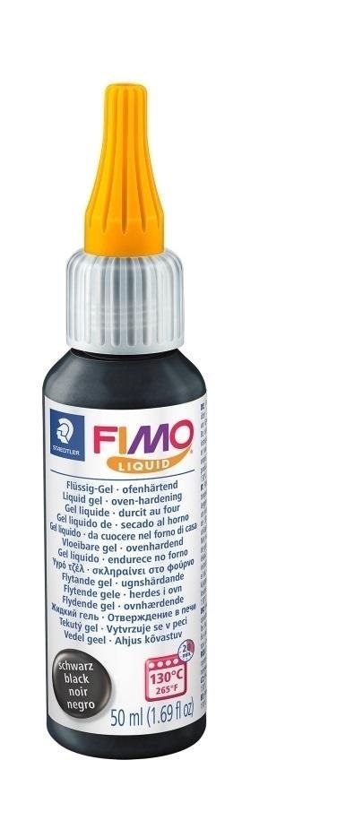 Żel termoutwardzalny Fimo 50ml czarny