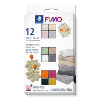 Zestaw Fimo Effect Boho 12 kostek 25g