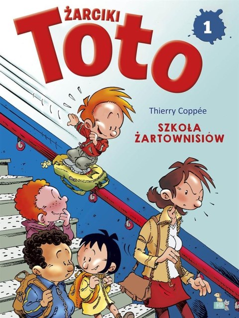 Komiks. Żarciki toto T.1 Szkoła żartownisiów