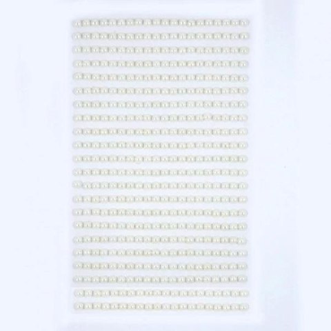 Perełki samoprzylepne Ivory 4mm 440szt Perełki samoprzylepne Ivory 4mm 440szt