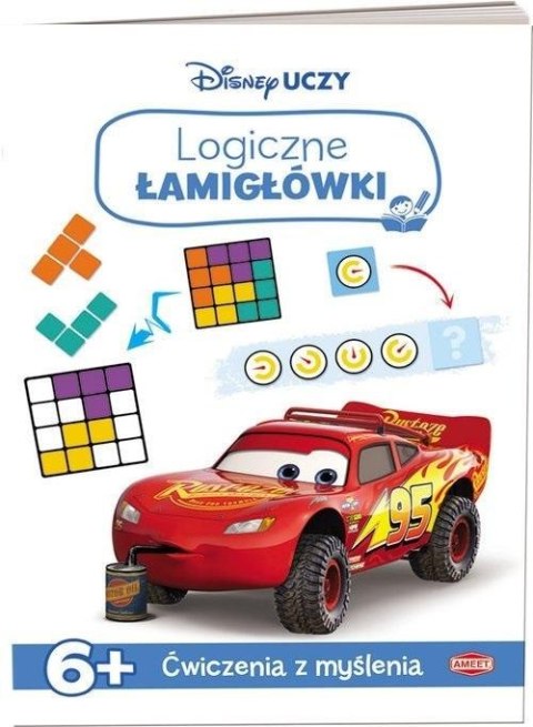 Logiczne łamigłówki. Disney Uczy. Auta