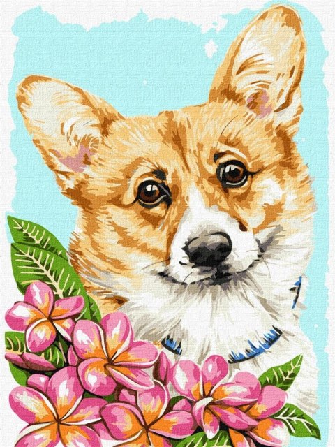 Malowanie po numerach - Wiosenna radość 30x40cm Malowanie po numerach - Wiosenna radość 30x40cm