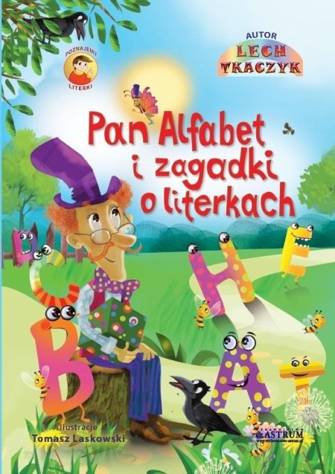 Pan Alfabet i zagadki o literkach + CD