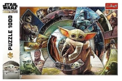 Puzzle 1000 Star Wars Podróż Grogu TREFL