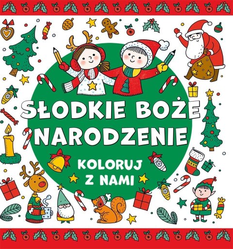 Koloruj z nami! Słodkie Boże Narodzenie