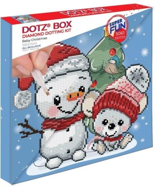 Diamond Dotz Box - Baby Christmas