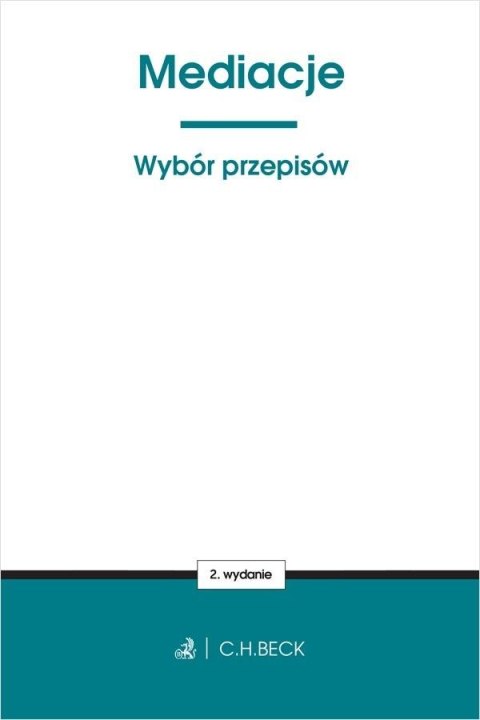 Mediacje. Wybór przepisów w.2