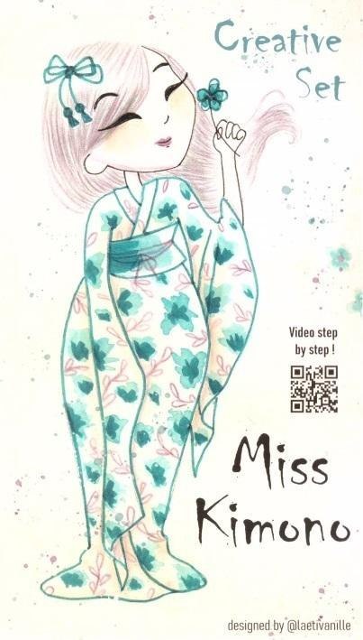 Zestaw Tombow Miss Kimono set