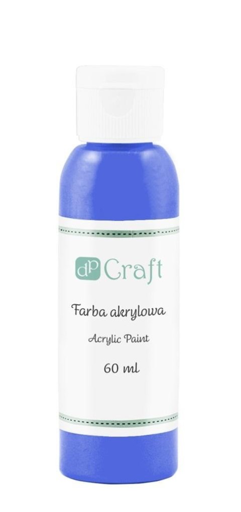 Farba akrylowa ciemnoniebieska 60ml Farba akrylowa ciemnoniebieska 60ml