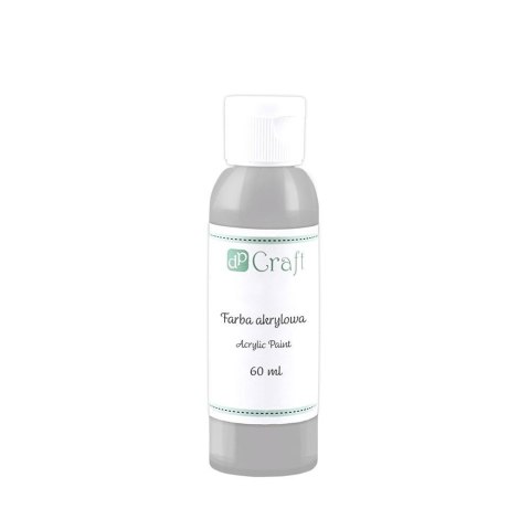 Farba akrylowa szara 60ml Farba akrylowa szara 60ml