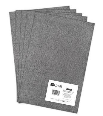 Filc poliestrowy A4 grey 5szt Filc poliestrowy A4 grey 5szt
