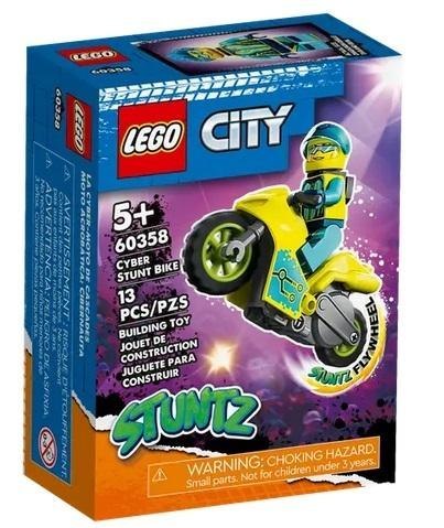 LEGO(R) CITY 60358 (5szt) Cybermotocykl kaskaderski