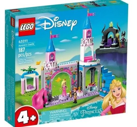 LEGO(R) DISNEY PRINCESS 43211 (4szt) Zamek Aurory