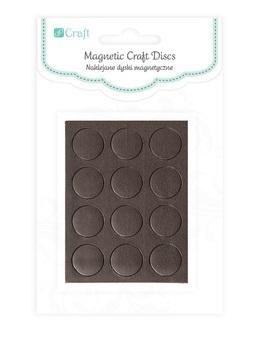 Naklejki dyski magnetyczne 1,27cm 12szt Naklejki dyski magnetyczne 1,27cm 12szt