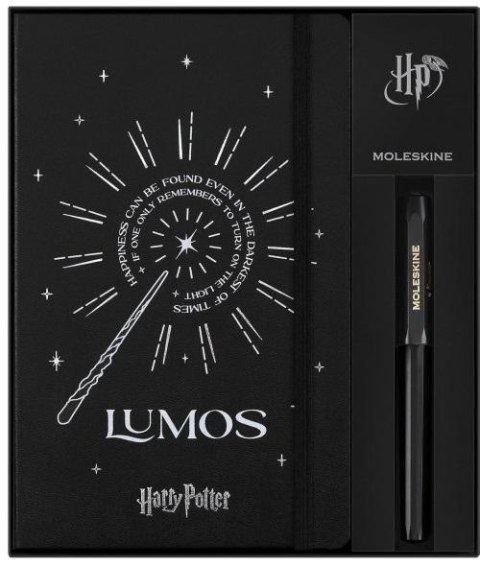 Notatnik L HP Lumos + pióro kulkowe czarne