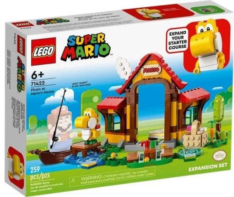 LEGO(R) SUPER MARIO 71422 (6szt) Piknik w domu Mario