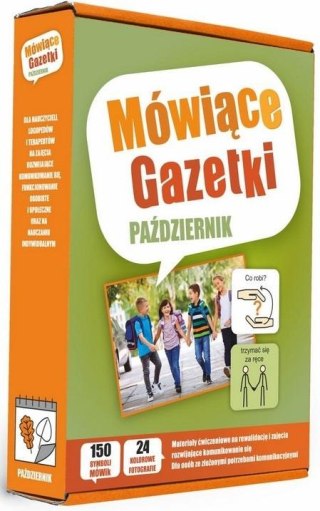 Mówiące Gazetki. Październik- pomoc dydaktyczna