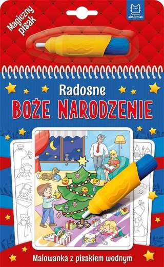 Radosne Boże Narodzenie. Malowanka z pisakiem w.2