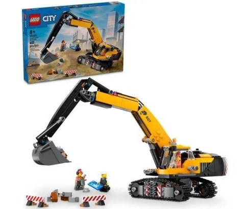 LEGO(R) CITY 60420 (4szt) Żółta koparka