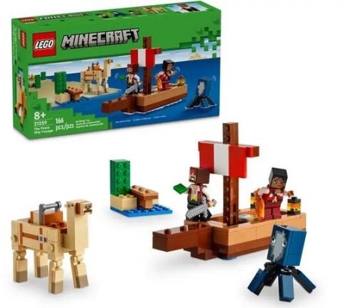 LEGO(R) MINECRAFT 21259 (4szt) Rejs statkiem pirack