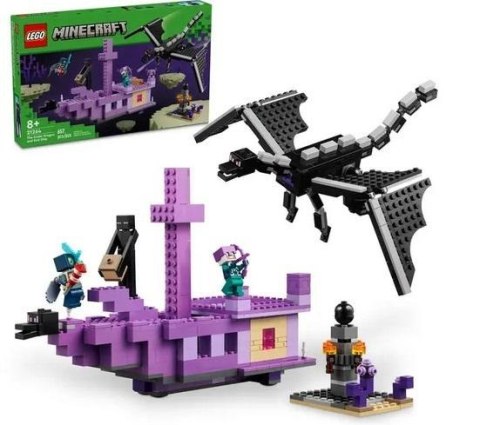 LEGO(R) MINECRAFT 21264 (3szt) Smok kresu i statek..