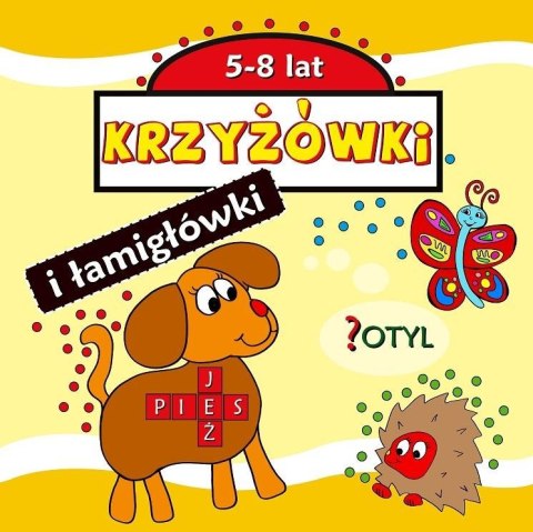 Krzyżówki i łamigłówki 5-8 lat