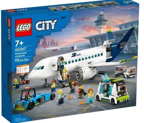 LEGO(R) CITY 60367 (3szt) Samolot pasażerski