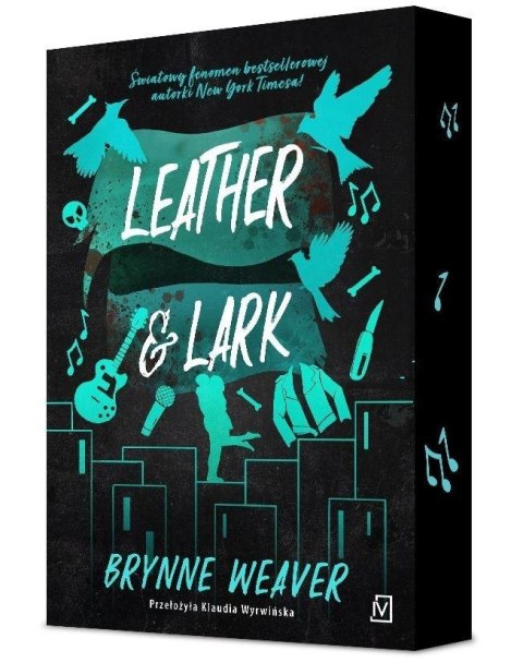 Leather & Lark (barwione brzegi)