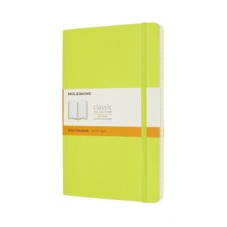 Notes Classic L 13x21 linia 192str BR lemon green