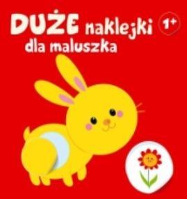 Duże naklejki dla maluszka. Królik 1+